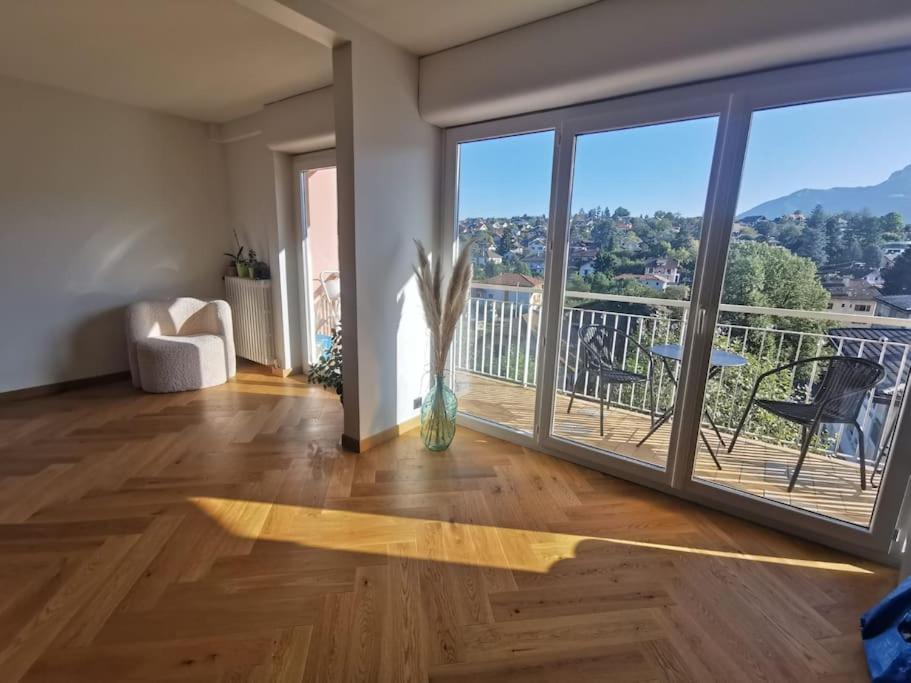 Le Parmelan - Grand Appartement Familial Avec Vue Sur La Montagne Annecy Exterior photo